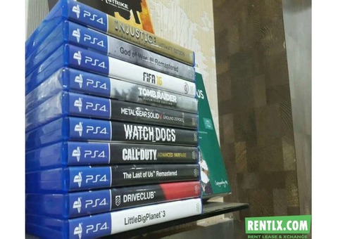 Ps4 DVDs & amp Console on Rent in Bhubaneswar
