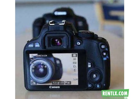 Canon Camera on Rent in Kochi