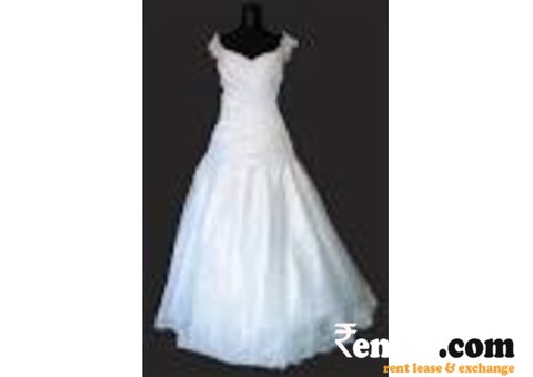 christian gown on rent