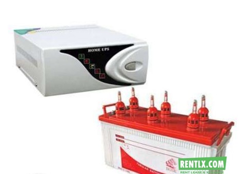 Inverter with battery on rent In Gurgaon