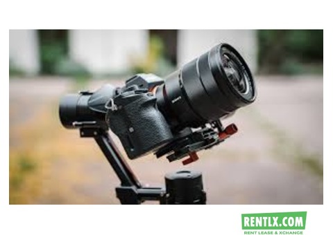 Sony a7s2 and 5 Lenses For Rent in Trivandrum