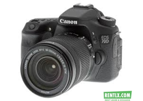 CANON 70D FOR RENT IN Banjara Hills, Hyderabad