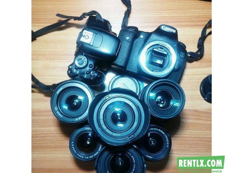Canonn Camera on Rent in Kottayam