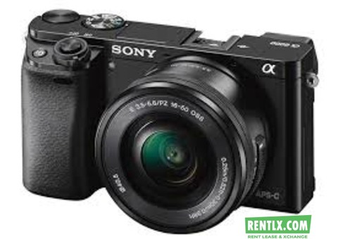 Sony A6000 Camera For Rent in Delhi