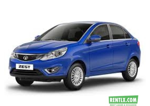 Tata zest car for rent In Bilaspur
