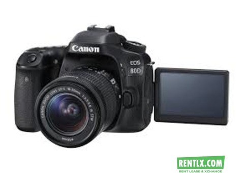Cannon EOS 80D On Hire in Alwal, Hyderabad