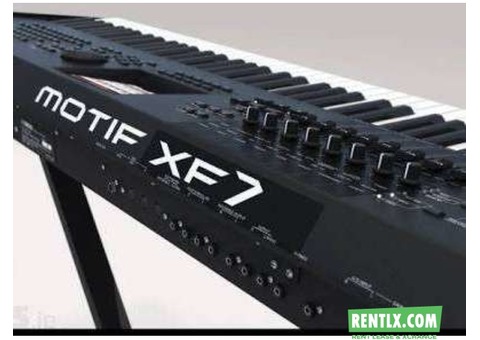 Motif XF7 and Yamaha PSR S950 for rent In Chennai
