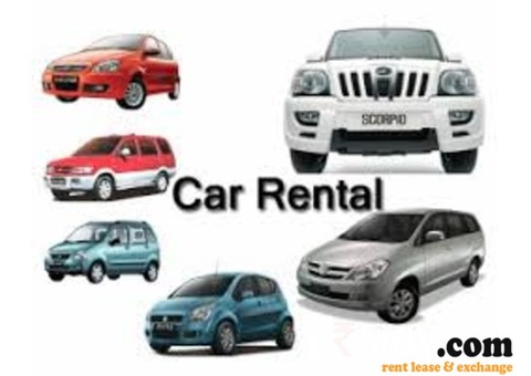 Outside City Car Rentals in Bangalore