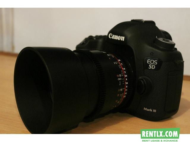 Canon 5D Mark III With Lenses on Rent in Hyderabad