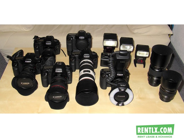 All types of canon dslr camera on rent in Thiruvalla Kerala