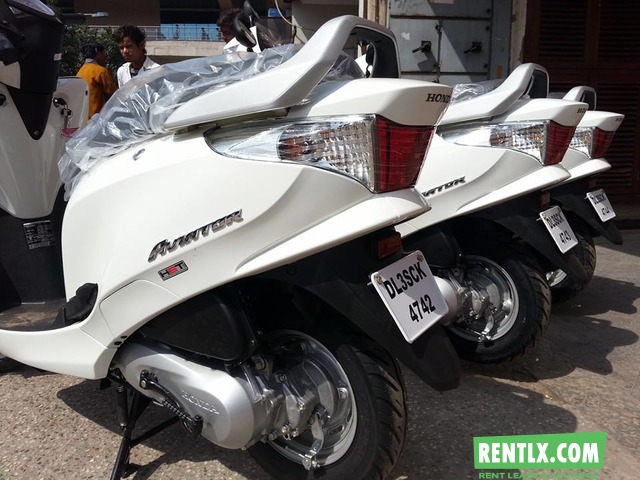 Scooter 0n Hire in Delhi