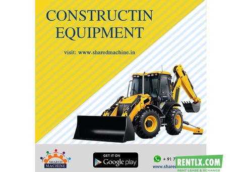 Construction Machinery Hire or Rent in Pune
