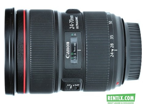 Canon 70-200mm F/2.8 IS II on Rent in Hyderabad