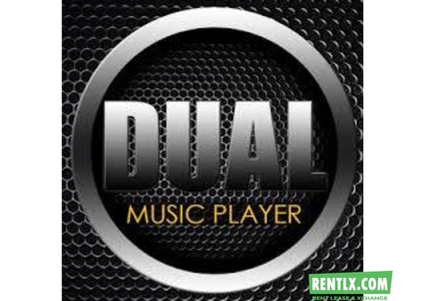 DUAL Music Player on rent in Ahmedabad