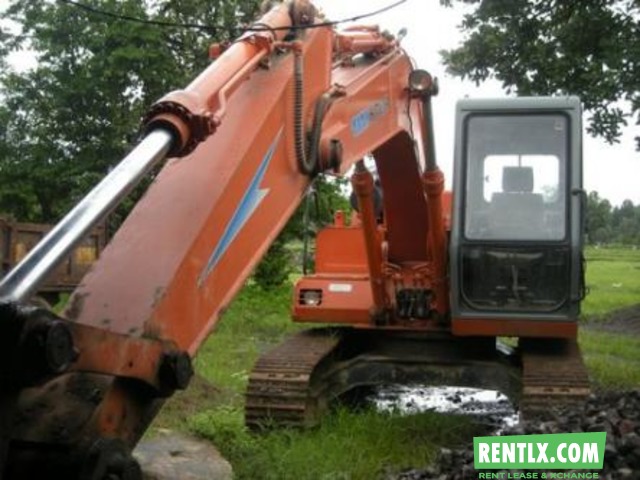 Tata Hitachi 110 Excavator for Rent in Chhatarpur