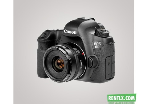 Canon 6D camera on Rent in Cochin