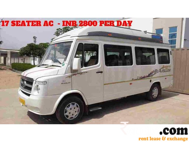 TEMPO TRAVELLER FOR HIRE IN KERALA