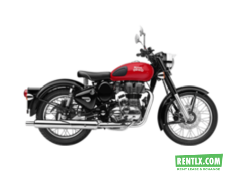Royal Enfield Bike on Rent in Hyderabad