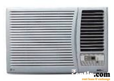 Window ac with remote on rent