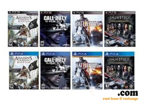 Sony Ps3 & ps2 games for rent