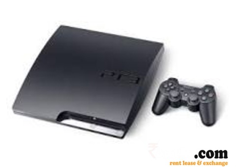 Ps3 console available for rent 