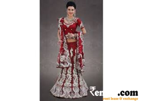 Party wear lehnga for rent 