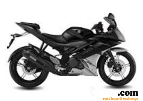 Rent bike yamaha r15 v2 for daily,weekly and monthly basis