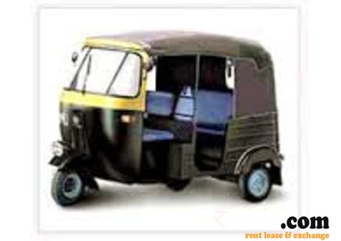 Bajaj auto rikshaw rent on 5 year