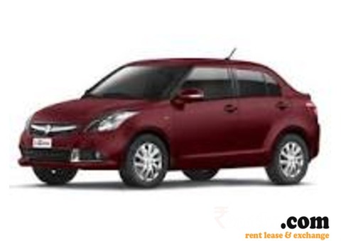 Swift Dzire available on rent