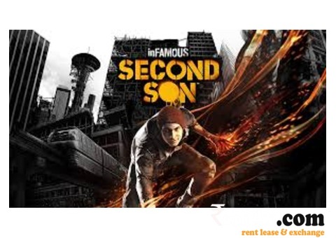 Infamous Second Son ps4 for rent