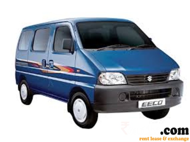 Maruti van and maruti Eeco on rent monthly basis with commercial numb