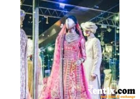 Designer Bridal Lehenga On Rent In Laxmi In Delhi