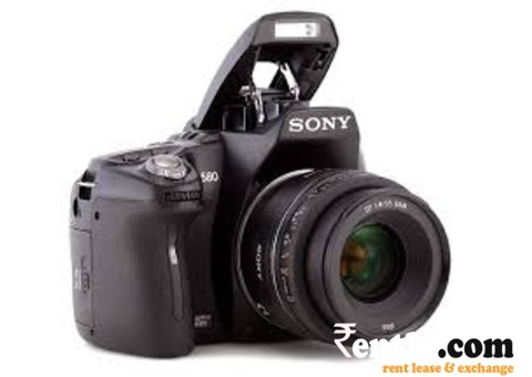 Sony Alpha DSLR camera in very small Rent