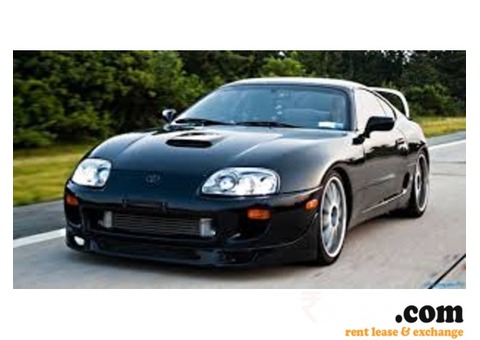 Toyota supra for rent on shooting etc