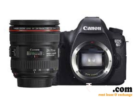 Rent Canon 6D on rent