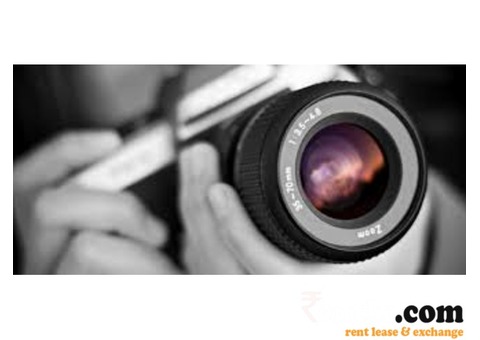 Photographers & Videographers on Rent