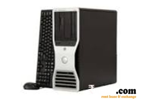 Dell 490 Xeon dual core,dual procesor work station for rent