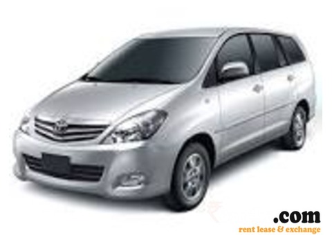 Innova car for rent with driver