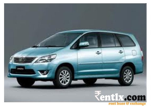 Toyota Innova on rent, Rent A Innova car Udaipur