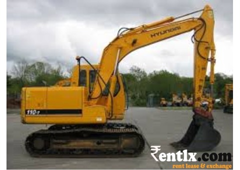 Hyundai 110 excavators for rent