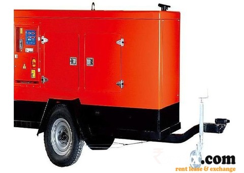 Mobile Diesel Generator set on Lease, Hire, Rent in Indore