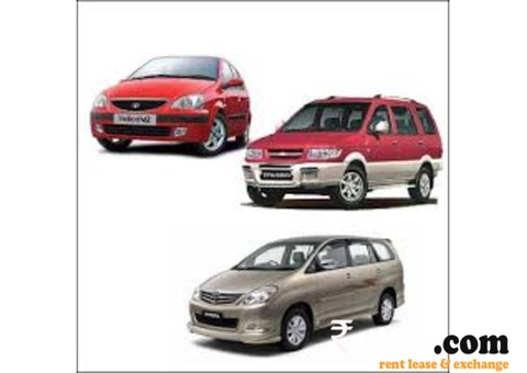 Rent a car for out station innova indica xylo and tavera 24/7