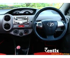 Toyota Etios for rent