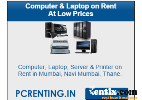 Laptops and Branded Desktop on Rent in Navi Mumbai
