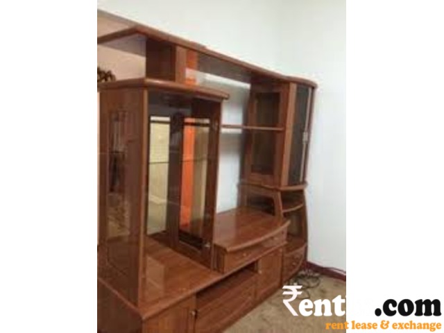 Bed tv ac sofaset gais fan refrigerator chaire etc for rent