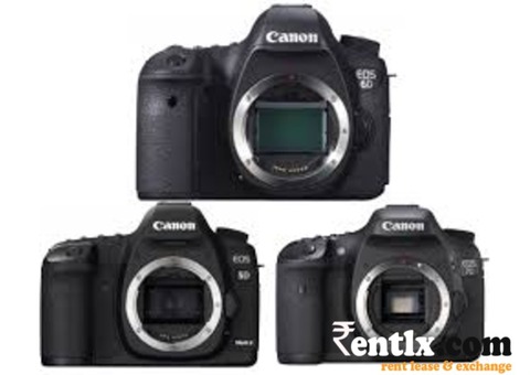 Canon 5d/7d camera for rent