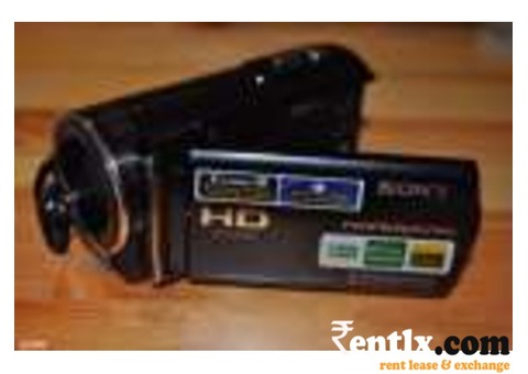 Camera Sony Handycam on Rent 