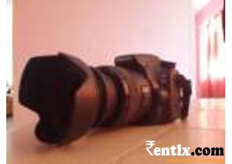 Sony SLT A58 Camera with 1855mm lens for rent in Bangalore