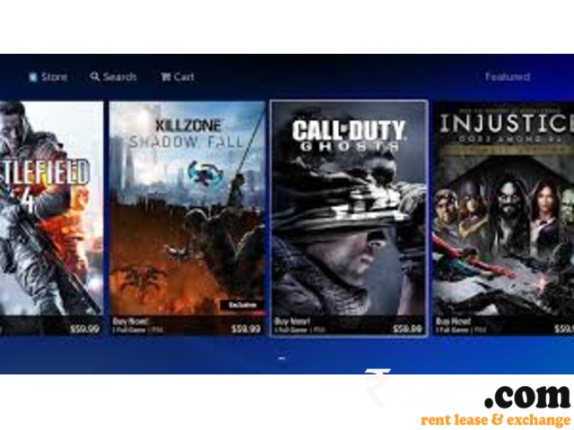 Ps4 games available for rent
