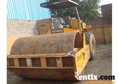 Escorts EC 5250 soil compactor is available on rent in Delhi 